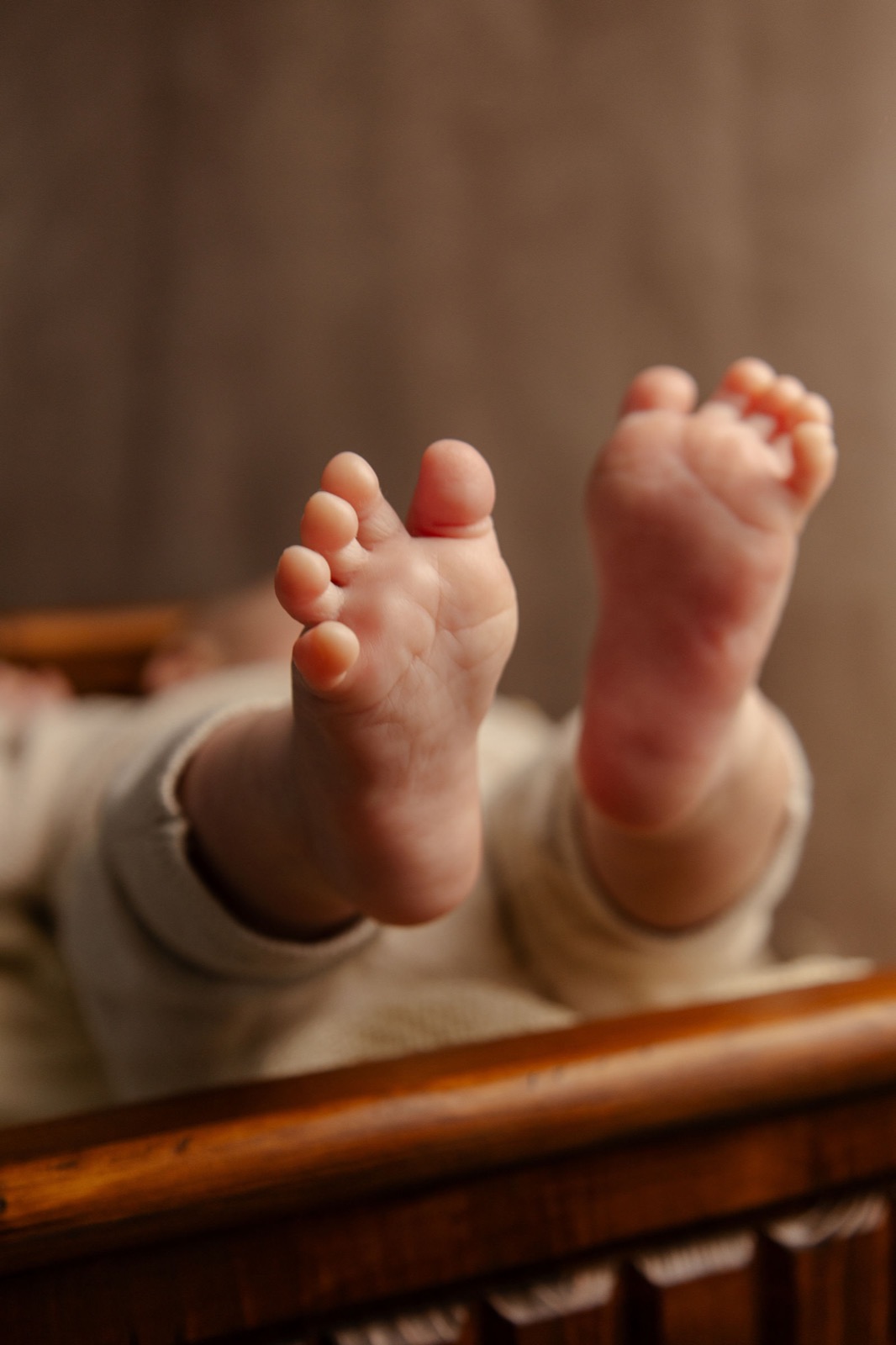 Newborn-Shooting — schlafendes Baby